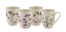 Load image into Gallery viewer, Botanical Coupe Mugs - Set of Four
